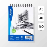 Sketch Book Bantex A5 BK1003 Buku Sketsa Gambar